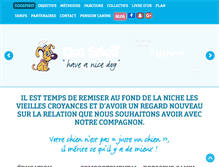 Tablet Screenshot of dogspirit.fr