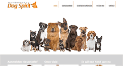 Desktop Screenshot of dogspirit.nl